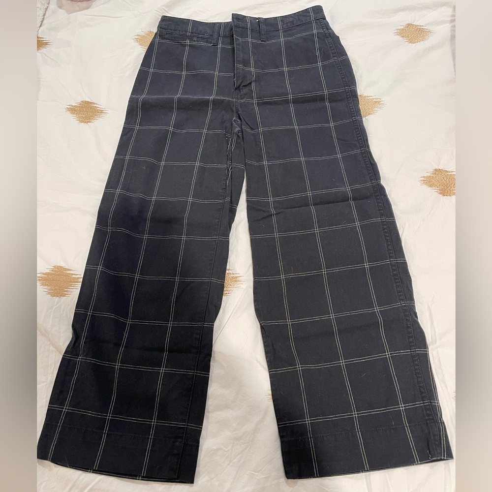 Madewell - Cropped wide leg pants